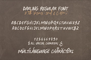 Darling - Handwritten Font, a Font by Cruzine (Thumbnail 2 of 6)