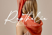 Bethany Avanue Modern Business Font, a Script Font by RantautypeStudio (Thumbnail 3 of 15)