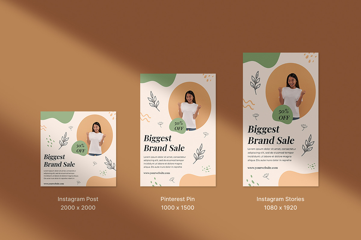 Puspita - Fashion Social Media Pack, a Social Media Template by Neetlabs Studio (Photo 2 of 5)