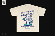 Baseball Character T-shirt Bundle, a Graphic by shaondesigns (Thumbnail 4 of 7)