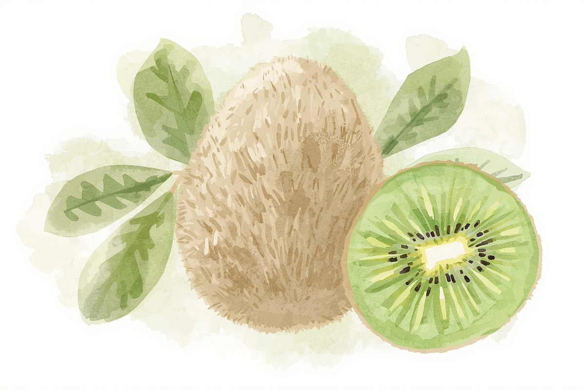 12 Kiwi Fruit Clipart Set, an Illustration by hafijul (Photo 6 of 13)
