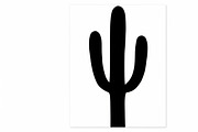 collection of desert cactus silhouet, an Illustration by Amazin_art (Thumbnail 23 of 33)