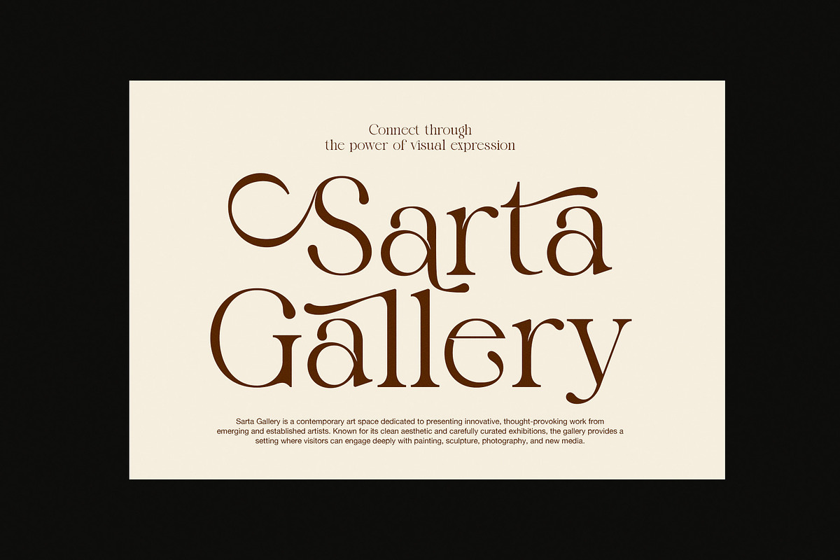 Becki Elegant Serif Display Font, a Serif Font by Graphicxell (Photo 2 of 8)