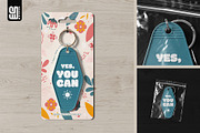 Motel Keychain in Packaging Mockup, an Advertising Mockup by SD Mockup (Thumbnail 1 of 5)