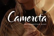 Camerota | Handwritten Font, a Handwritten Font by Lemonthe (Thumbnail 1 of 7)