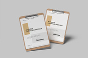 A4 Clipboard Mockup, a Mockup by lamorastudio (Thumbnail 11 of 11)