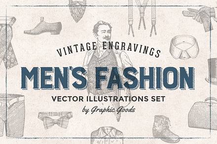 Men's Fashion - Vintage Engravings
