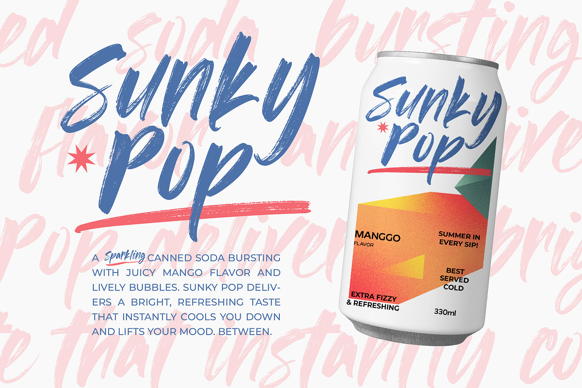 Smoothie Delights, a Handwritten Font by agnyhasyastudio (Photo 3 of 11)