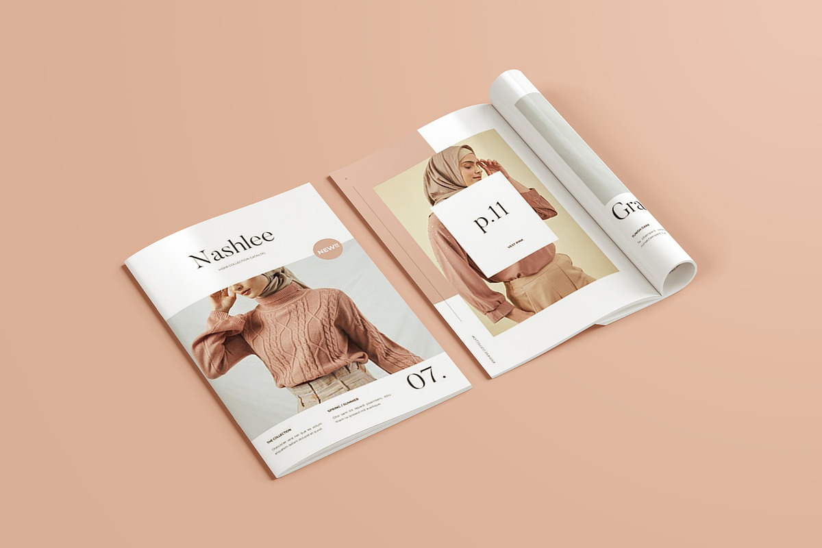 A4 / A5 Magazine / Brochure Mockup, a Books & Magazine Mockup by Mockup ...