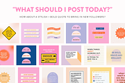Engagement Instagram Boost Bundle, a Social Media Template by My Social Boutique (Thumbnail 8 of 27)