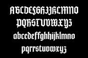 ED Smither - Blackletter typeface, a Blackletter Font by Emyself Design (Thumbnail 3 of 10)