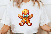 Watercolor Gingerbread Clipart, an Illustration by Libby Wishes (Thumbnail 3 of 7)