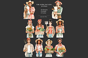 Farm Life Clipart | Animals Images, a Seasonal Illustration by GlamArtZhanna (Thumbnail 7 of 8)