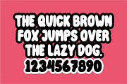 Snow Bubble – Rounded Display Font, a Sans Serif Font by KiddoGlyphs Studio (Thumbnail 4 of 5)