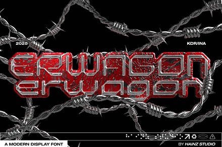 Erwagon - Display Font