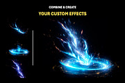 Magic Blue Golden Overlay Effects, an Object Graphic by Mikel Blazgad (Thumbnail 6 of 11)