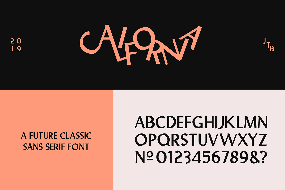 California | A Future Classic Font preview 5