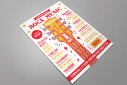 Rock Music Festival Flyer, a Flyer Template by serapika (Thumbnail 2 of 3)