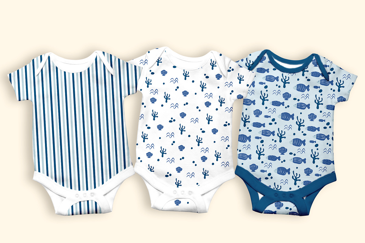 Scandinavian Kids Seamless Patterns, a Pattern Graphic by Oksana Dovhopol Art (Photo 13 of 15)