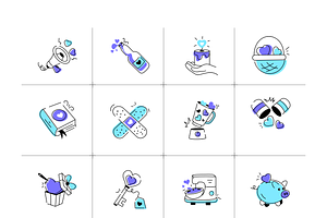 Animated Love Icons