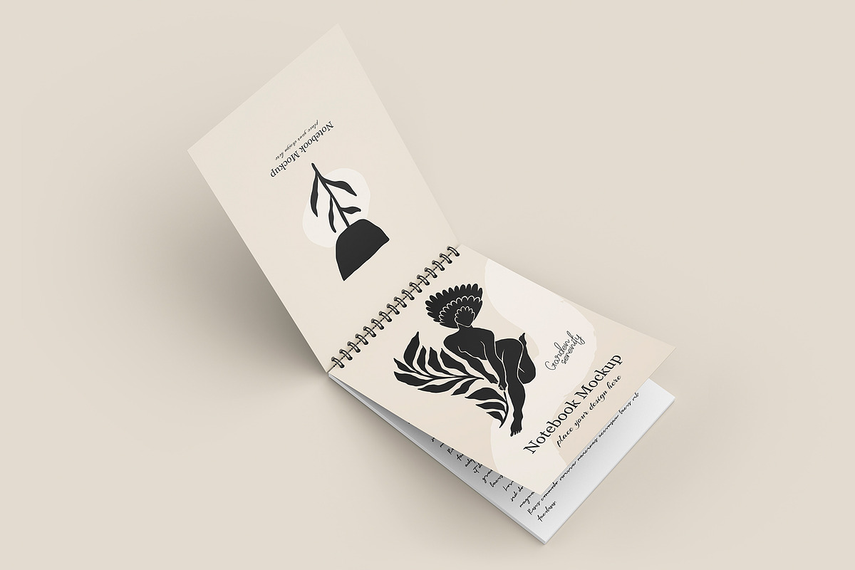 Spiral Notebook Mockup, a Books & Magazine Mockup by ForgeDesign (Photo 6 of 10)