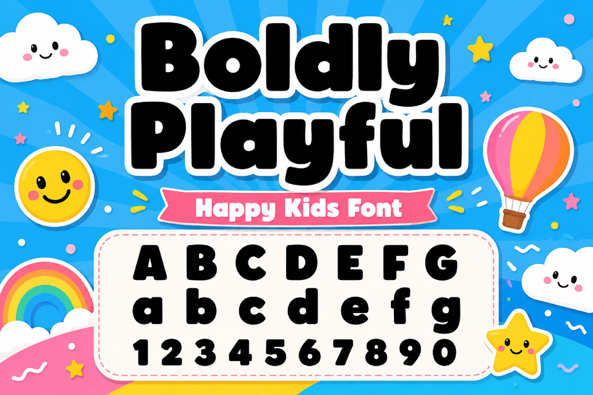 Boldly Playful, a Slab Serif Font by Wow Magic (Photo 4 of 5)
