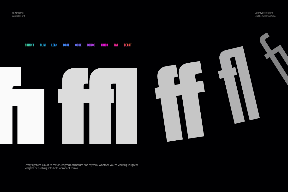 TBJ Dogmu Bold Power Sans Serif, a Sans Serif Font by Taboja Studio (Photo 4 of 16)