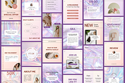 Influencer Voice Instagram Templates, a Social Media Template by Ollyta May (Thumbnail 6 of 9)