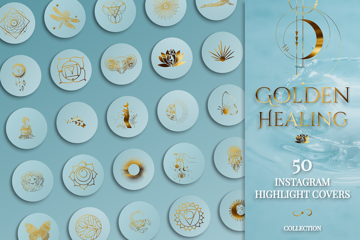 Spiritual Instagram Story Icons, a Social Media Template by Under My Cozy Roof (Photo 1 of 5)