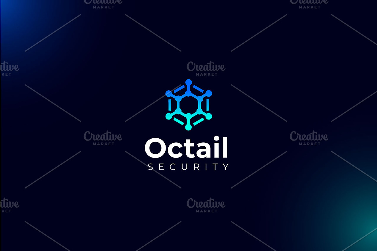 O Letter Logo - Cyber Security Logo, a Branding & Logo Template by Sagar Gabol (Photo 2 of 3)