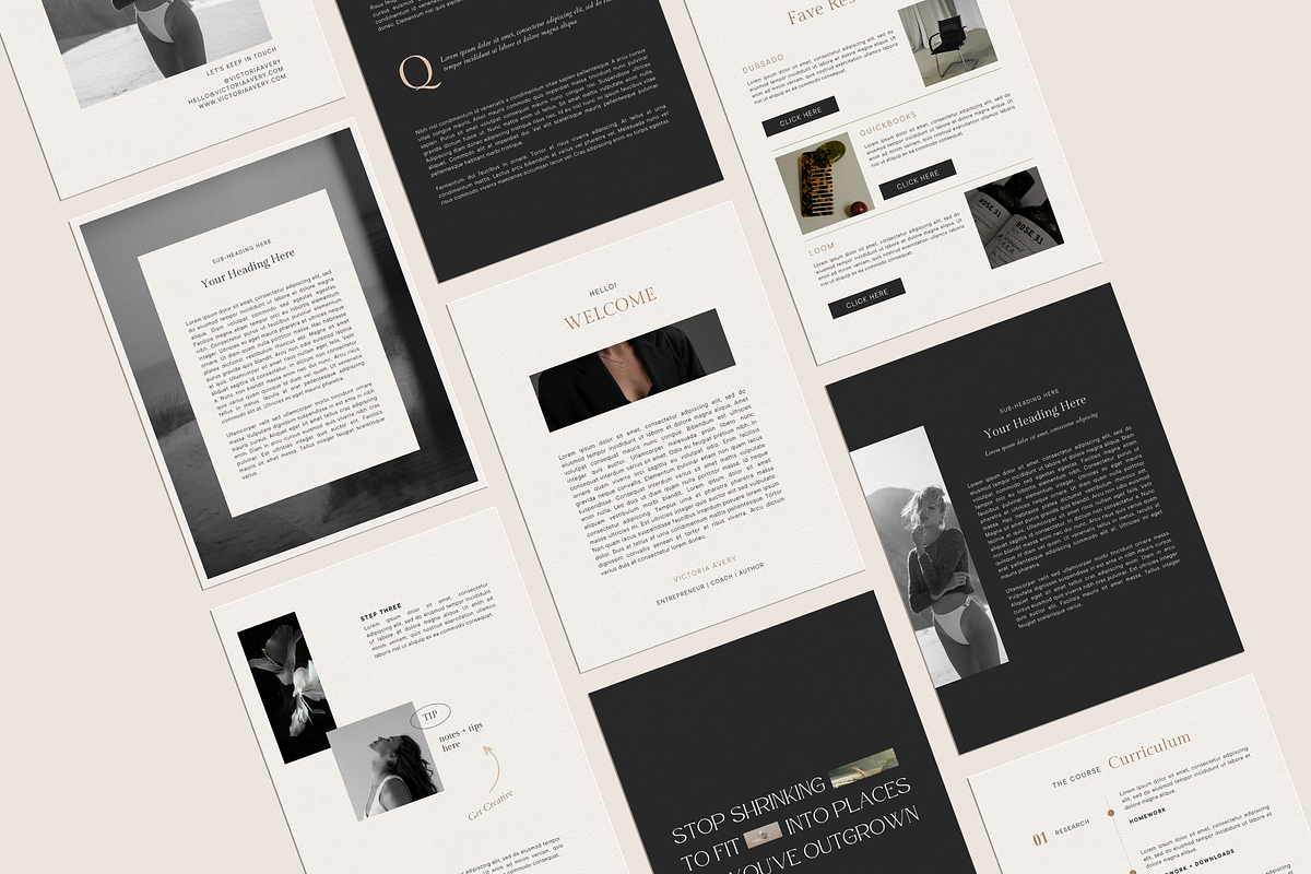 MUSE Course eBook Template | Canva, a Magazine Template by Luna Soul Design (Photo 4 of 8)