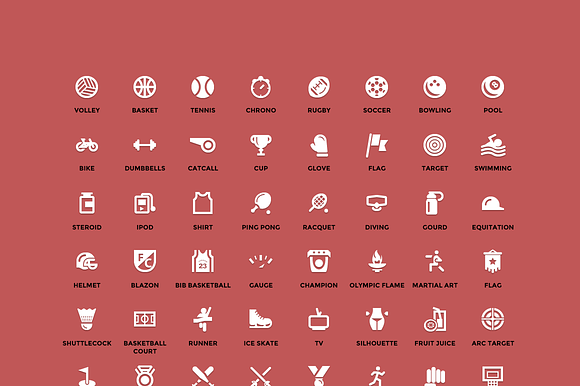 80 Sport Icons