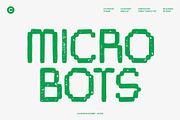 CS Degita Stamp, a Sans Serif Font by Craft Supply Co. (Thumbnail 2 of 8)