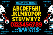 Spooky Spell Font, a Font by MightySHORT (Thumbnail 2 of 3)