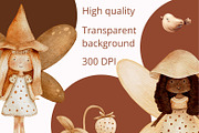 Forest Fairyland Watercolor clipart, an Object Graphic by NikiArts (Thumbnail 5 of 10)