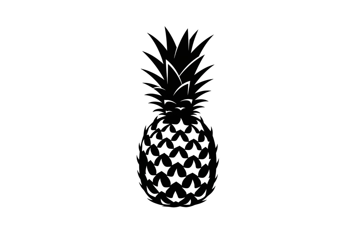 Pineapple Silhouette Vector Bundle, an Illustration by jahid234 (Photo 42 of 51)