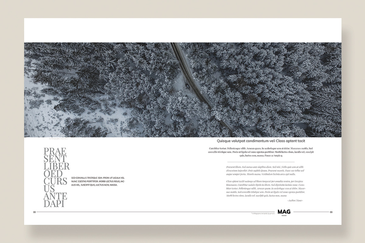 Magazine Template 08, a Magazine Template by pmvch (Photo 8 of 12)