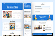 Home Cleaning Service Web UI Figma, an UI Kit Template by peterdraw (Thumbnail 5 of 7)
