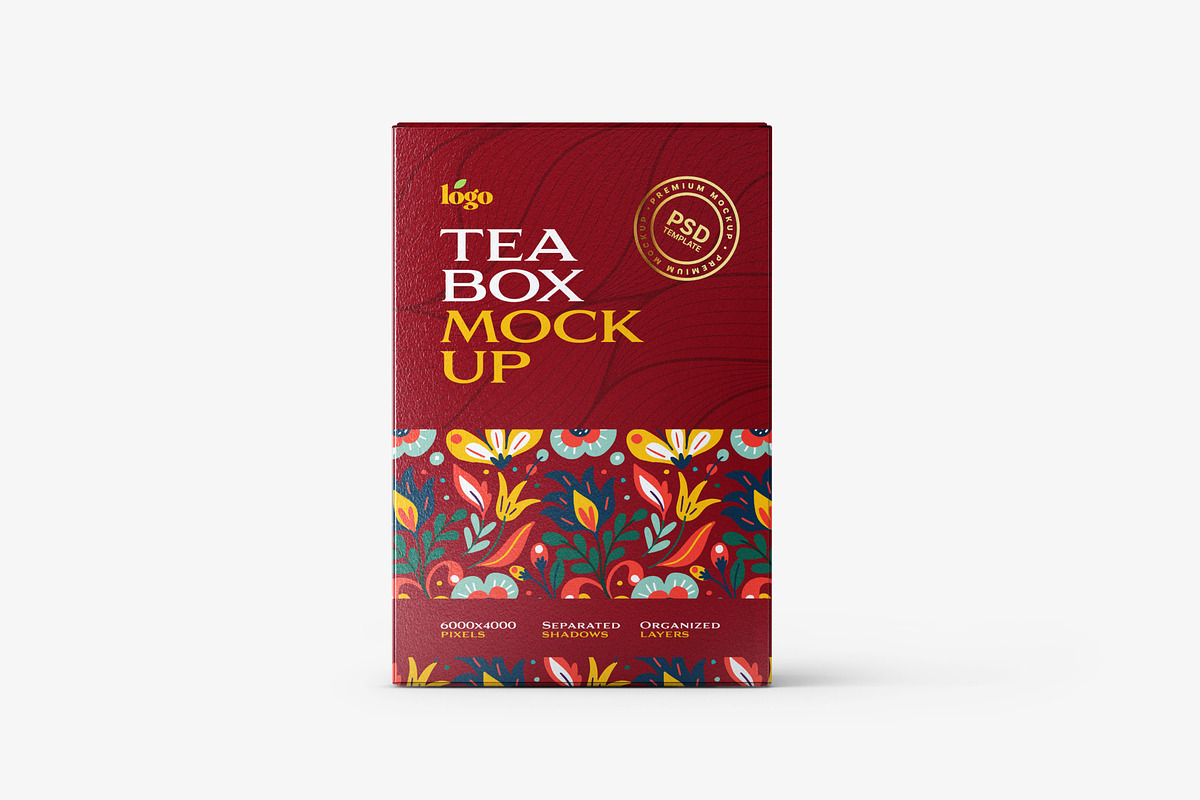 Tea Box Packaging Mockup Set, a Cups & Container Mockup by Deeplab (Photo 18 of 22)