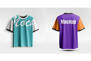 Drop Shoulder T-Shirt Mockup Set, a Mockup by Northfrom (Thumbnail 3 of 7)