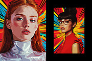 Colorful Pop-Art Photo Effect, a Brushes & More by Design Squad (Thumbnail 3 of 6)