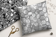 Teal Glitter and Metallic Textures, a Pattern Graphic by Canvas Craft (Thumbnail 4 of 9)