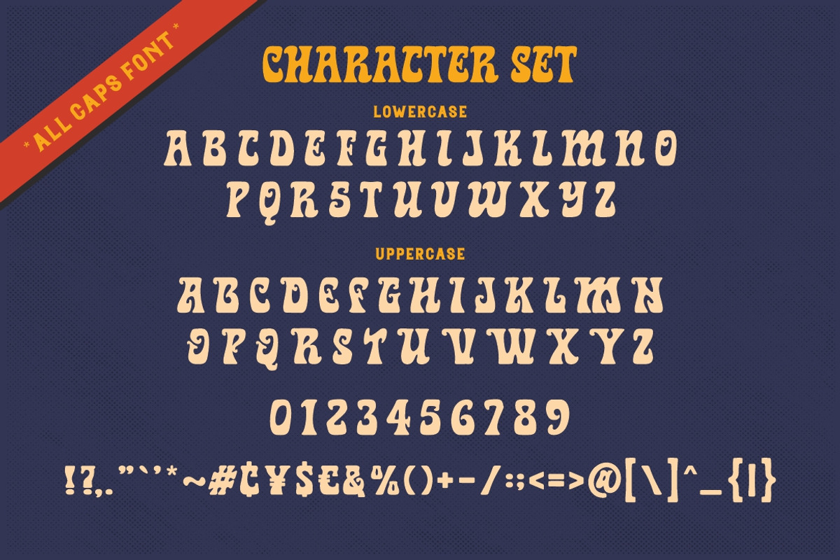 Star Vintage Font, a Sans Serif Font by HansCo Studio (Photo 7 of 8)