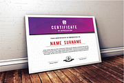 Multipurpose certificate template, a Stationery Template by Raftel (Thumbnail 1 of 2)