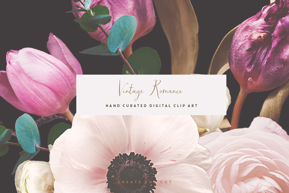 Digital Floristry - Vintage Romance, an Illustration by Create The Cut (Photo 5 of 5)