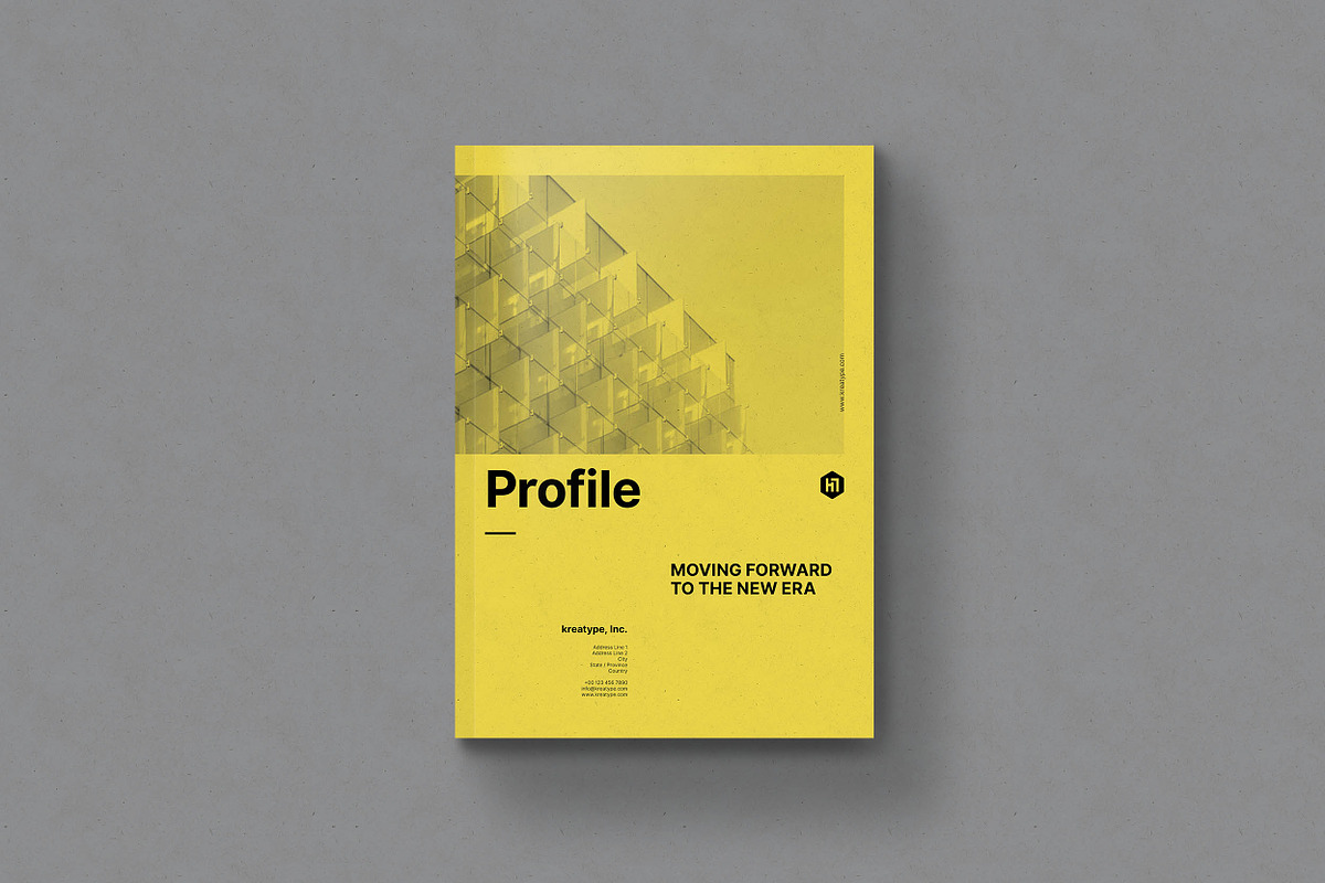 Kreatype Company Profile, a Brochure Template by Kreatype Studio (Photo 1 of 15)