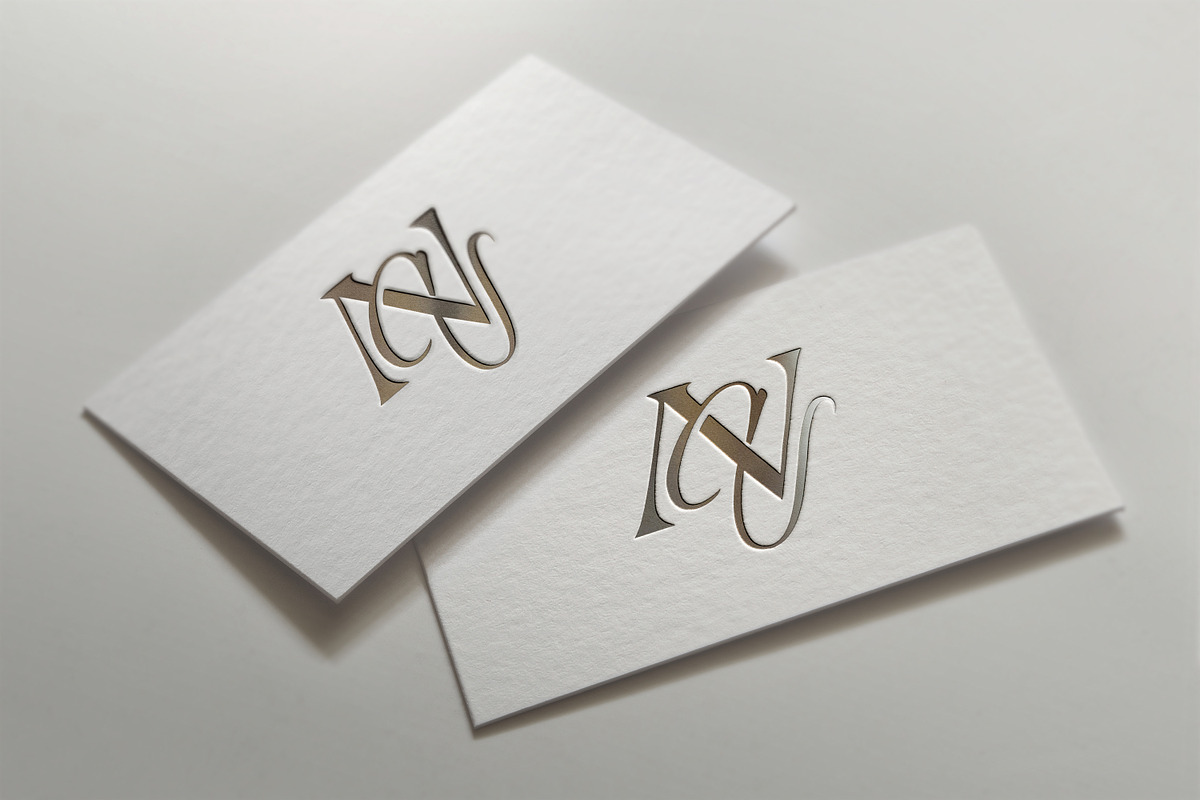 NA classy monogram, a Branding & Logo Template by Alexandra De Angelis (Photo 4 of 6)