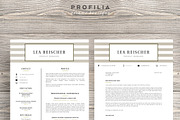 Word Resume & Cover letter Template, a Resume Template by Profilia Resume Boutique (Thumbnail 6 of 6)