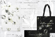 CHARCOAL & GOLD GRAPHIC COLLECTION, a Texture Illustration by Luna Dreams (Thumbnail 4 of 11)