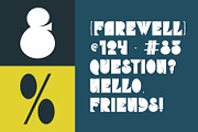 Apocent Experimental Display Font, a Symbol Font by Maulana Creative (Thumbnail 3 of 7)